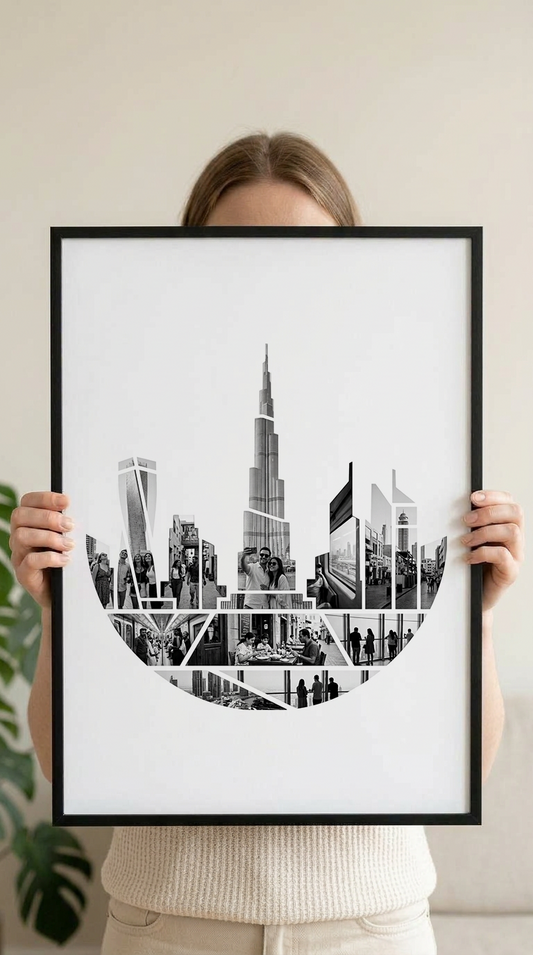 Dubai Skyline Portrait