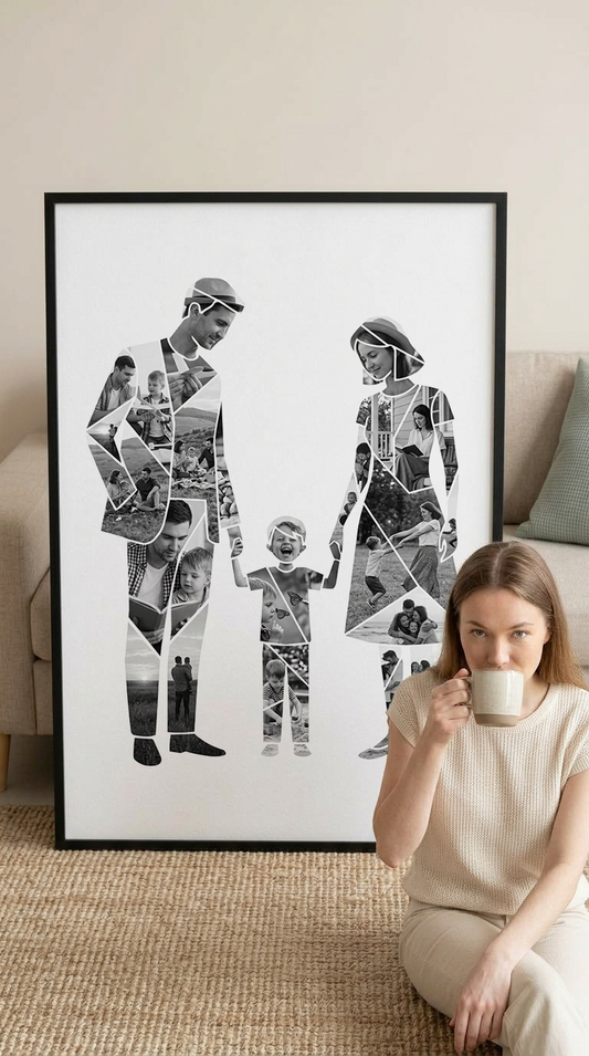 Father Mother Son Portrait