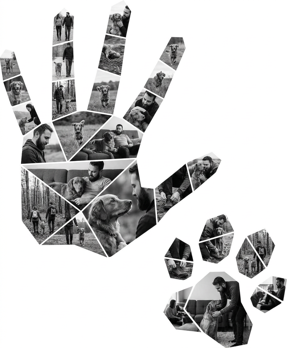 Hand & Paw Print