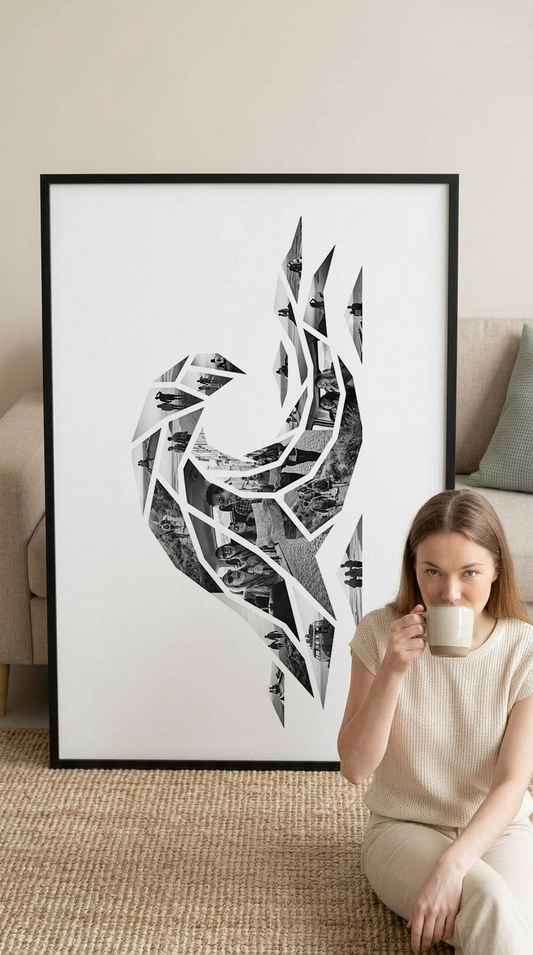 Ocean Wave Portrait