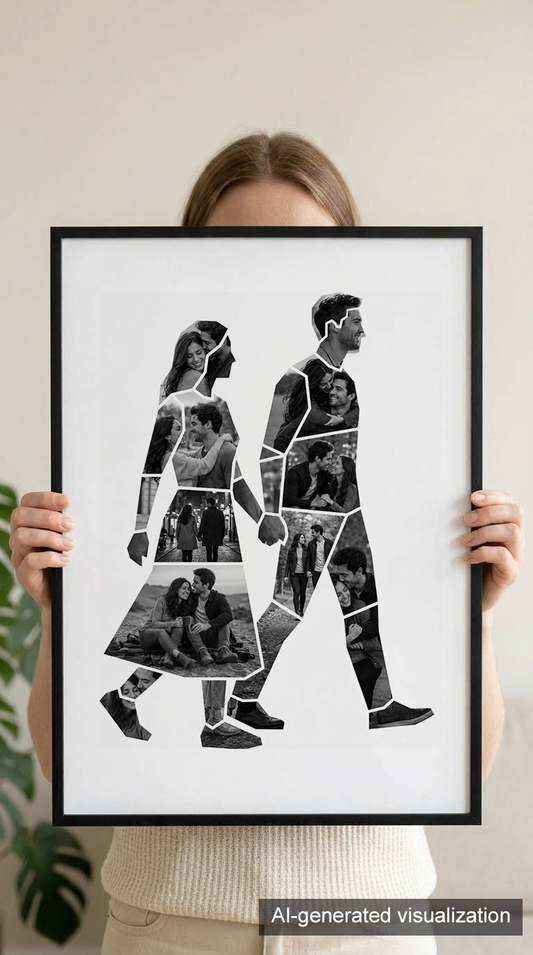 Couple Walking Portrait