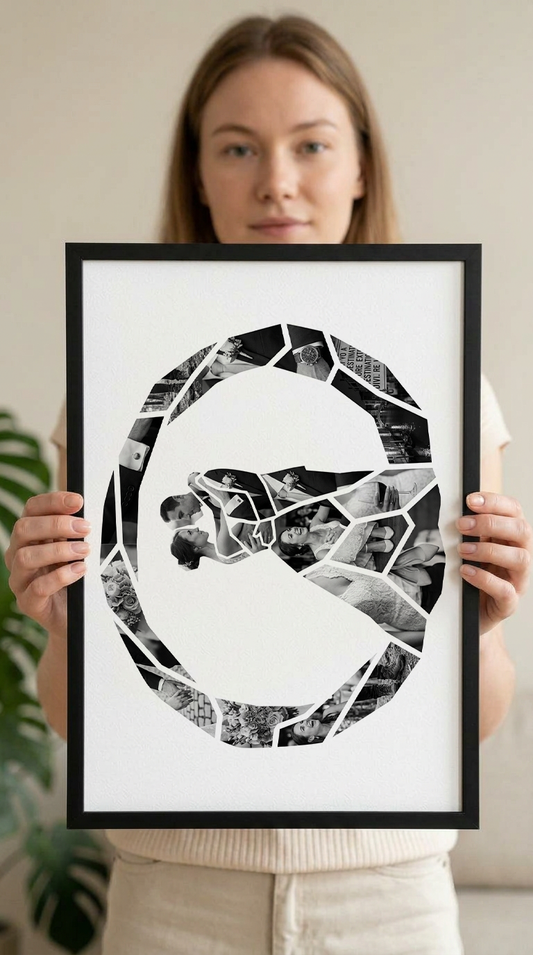 Bride & Groom Circle Embrace Portrait