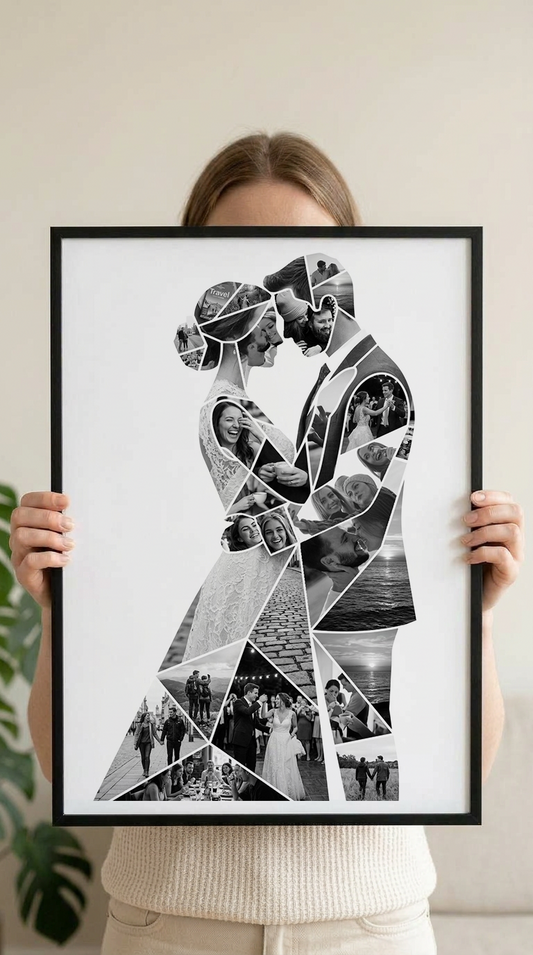 Bride & Groom Hug Portrait