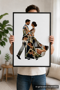 Dancing Bride & Groom Portrait
