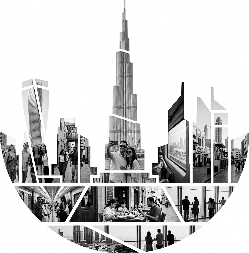 Dubai Skyline Portrait