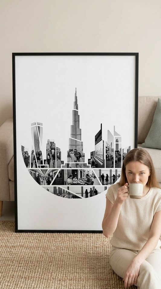 Dubai Skyline Portrait