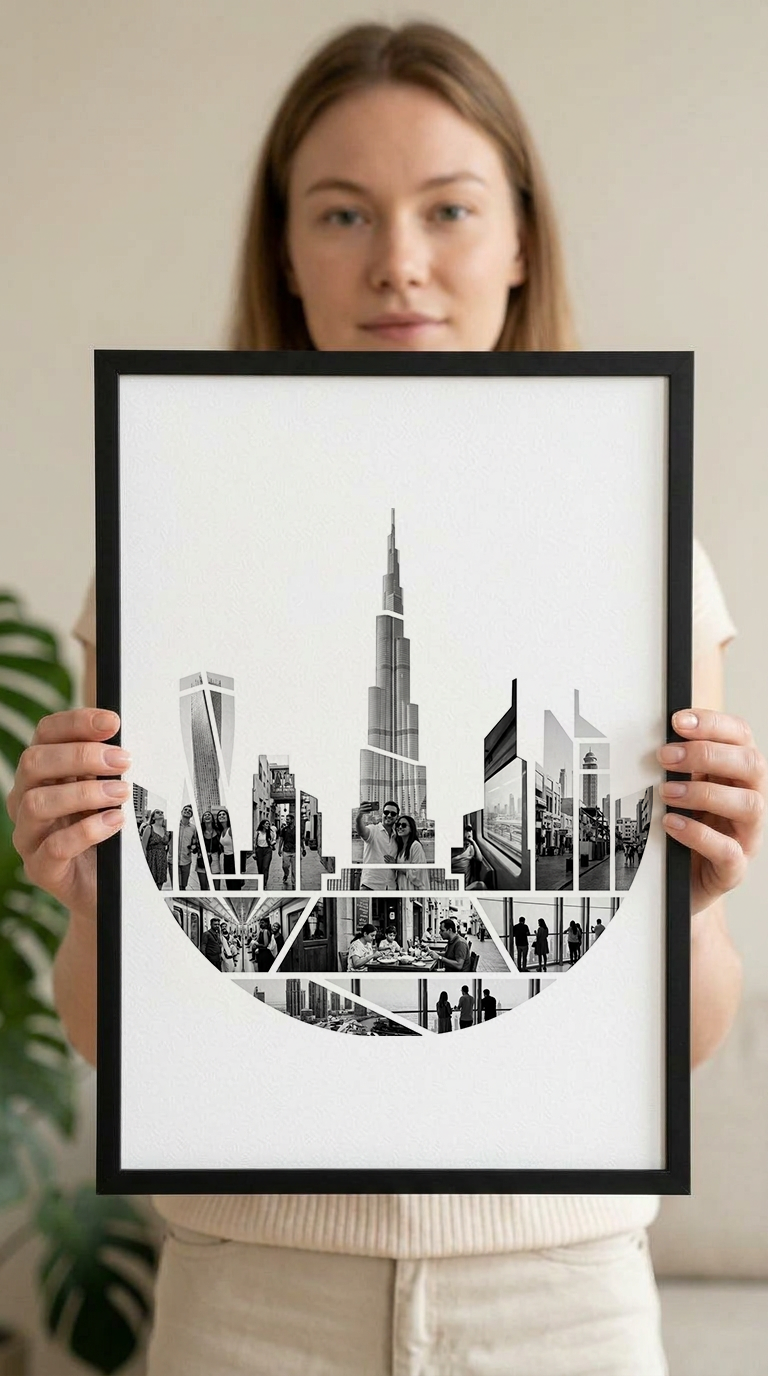 Dubai Skyline Portrait