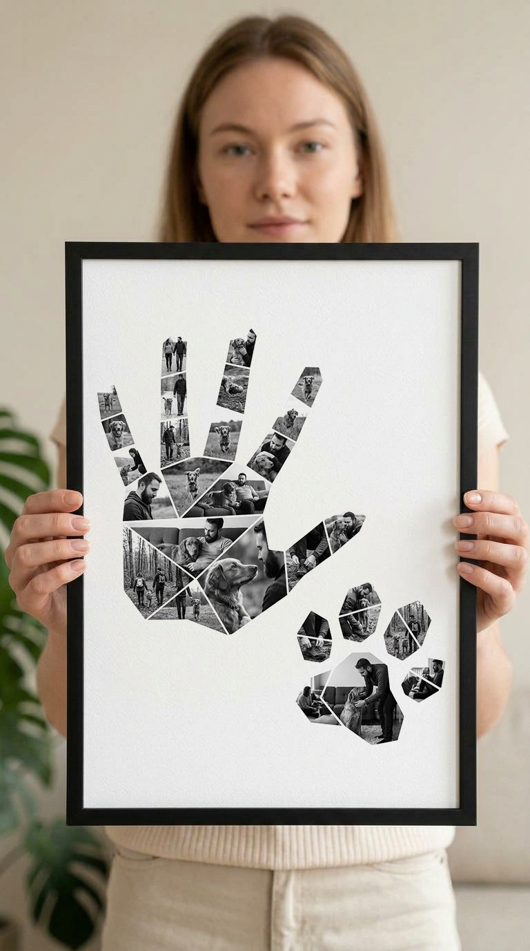 Hand & Paw Print