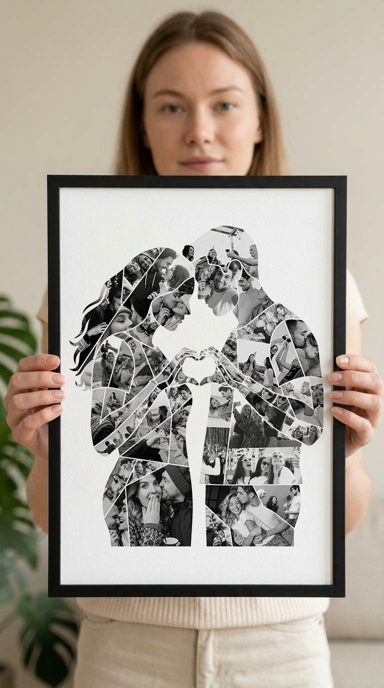 Heart Hands Couple Portrait
