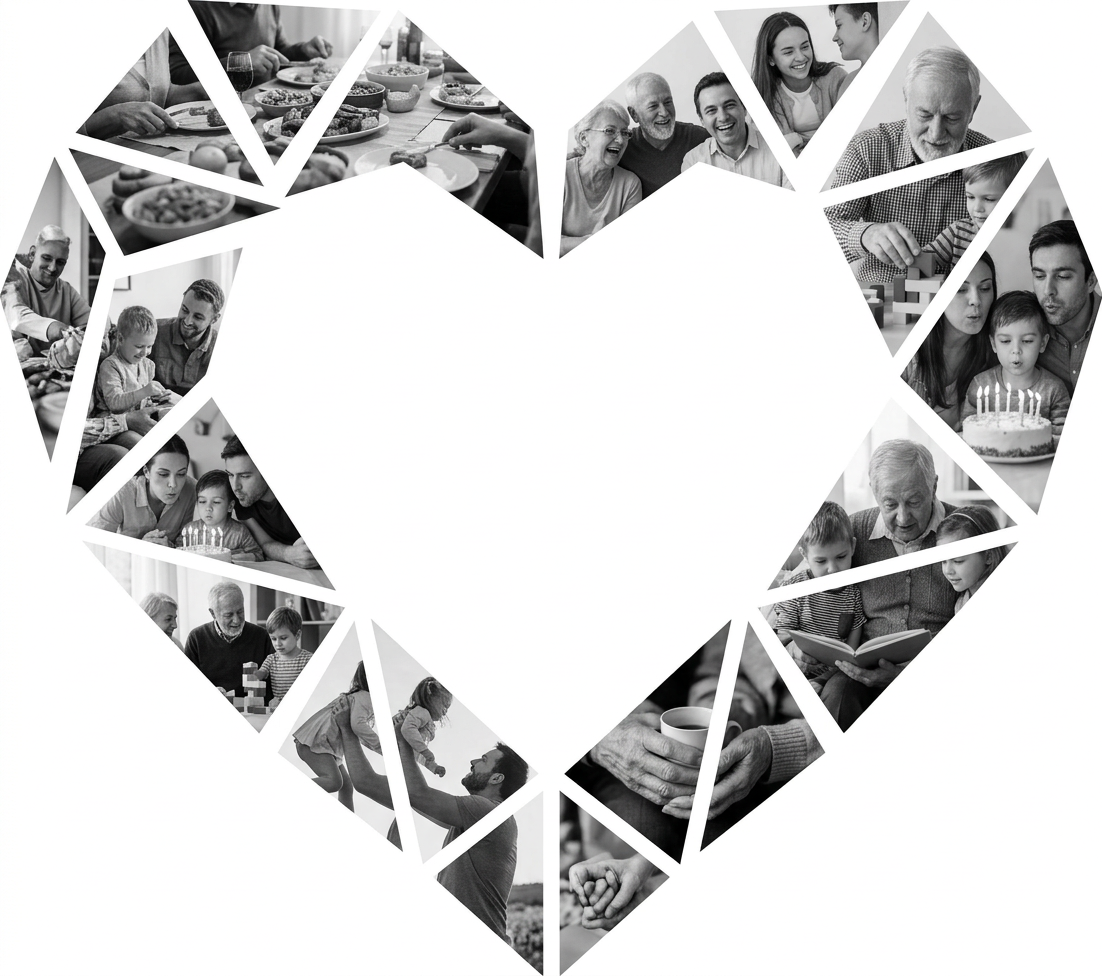 Heart Symbol Portrait
