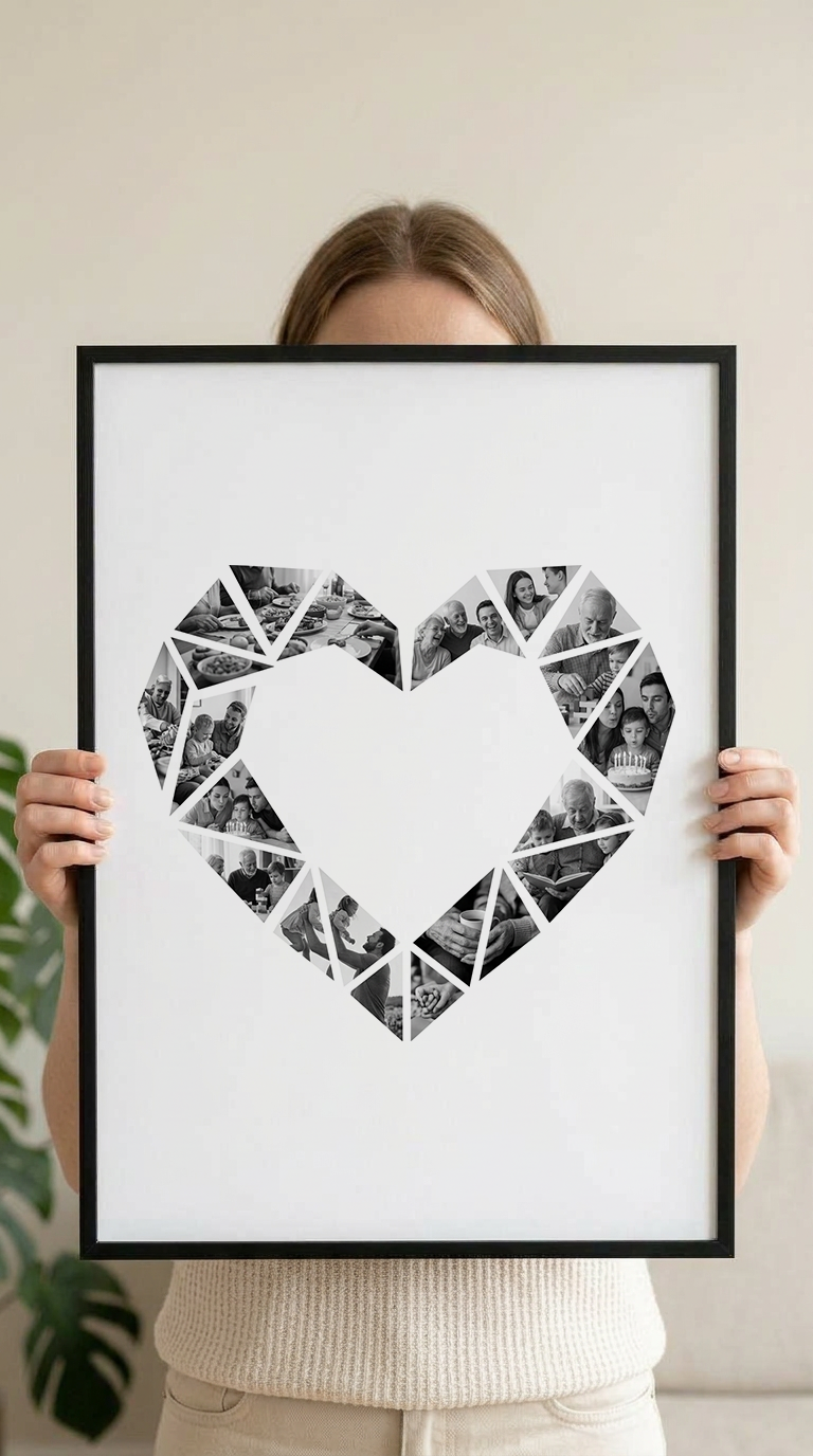Heart Symbol Portrait