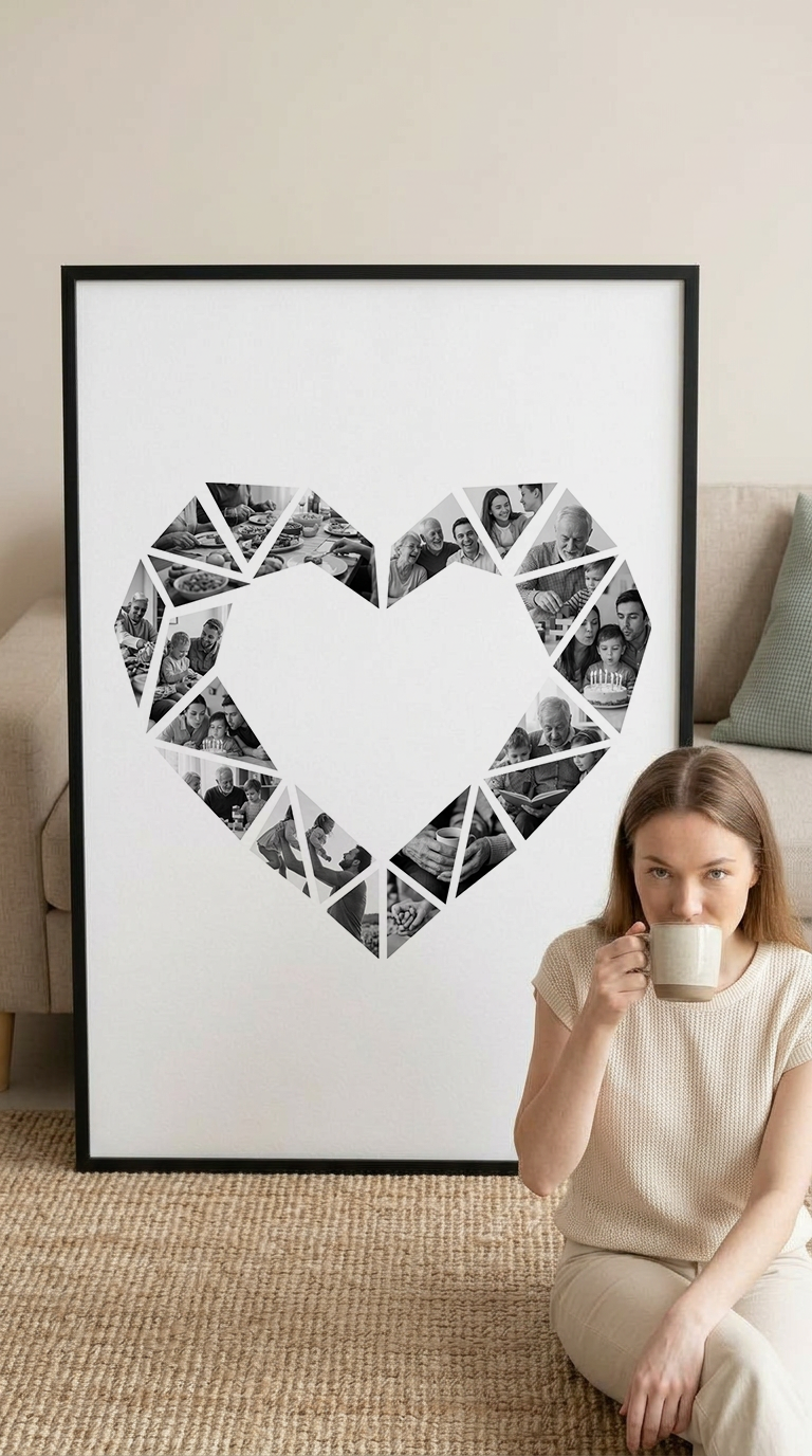 Heart Symbol Portrait