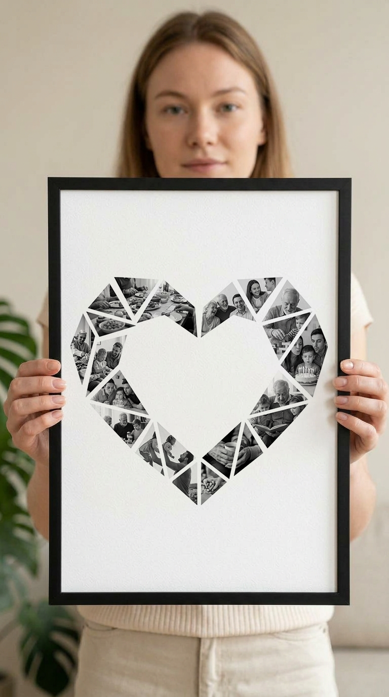 Heart Symbol Portrait