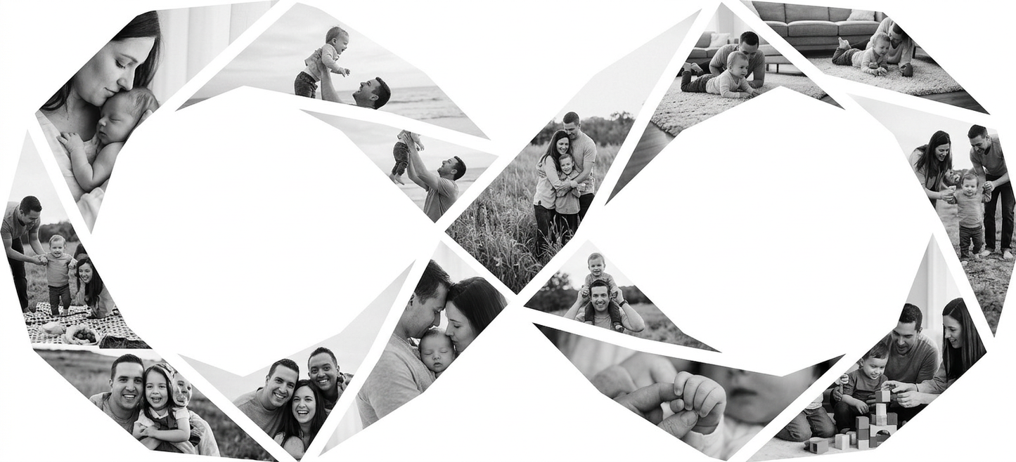 Infinity Symbol Portrait