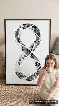 Infinity Symbol Portrait