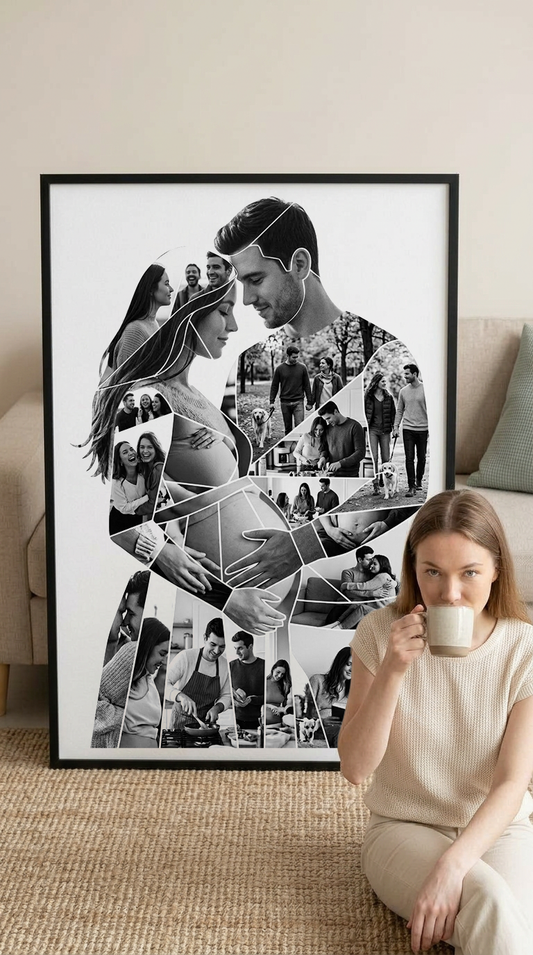 Man & Pregnant Woman Portrait