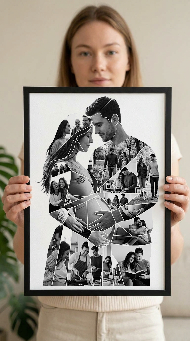 Man & Pregnant Woman Portrait