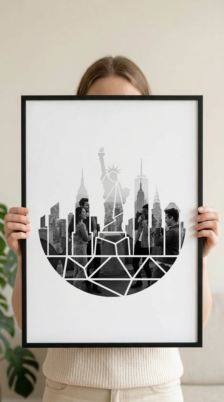 New York Skyline Portrait