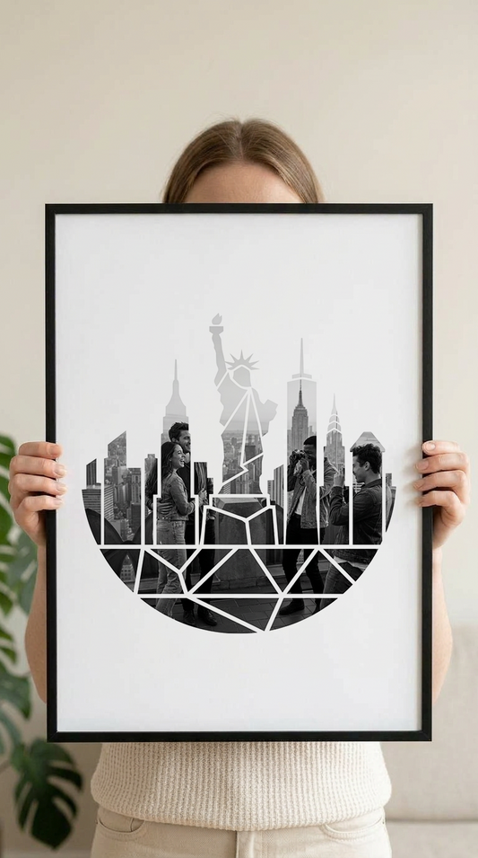 New York Skyline Portrait