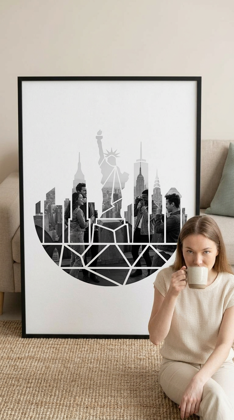 New York Skyline Portrait