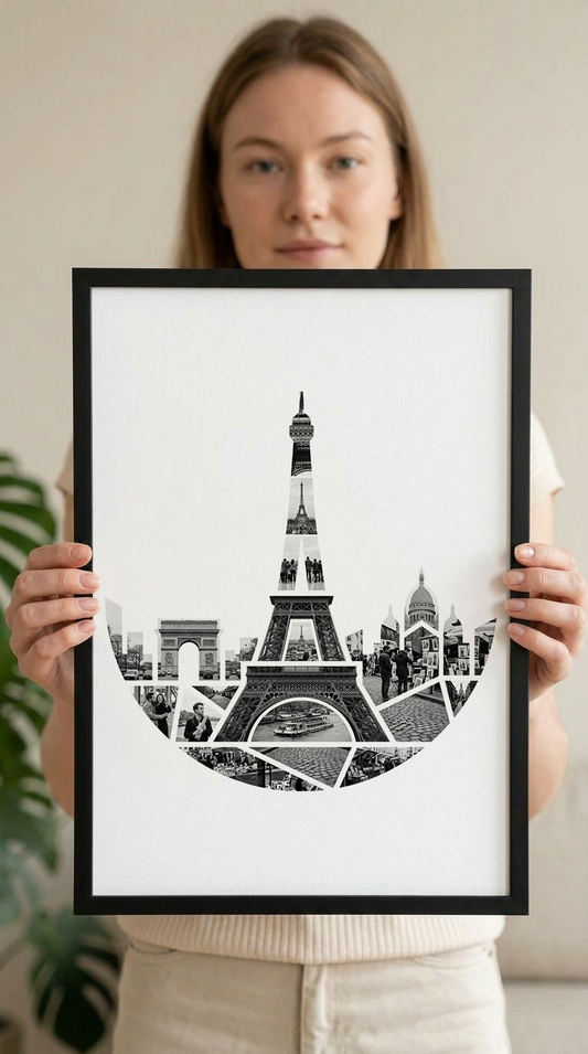 Paris Skyline Portrait