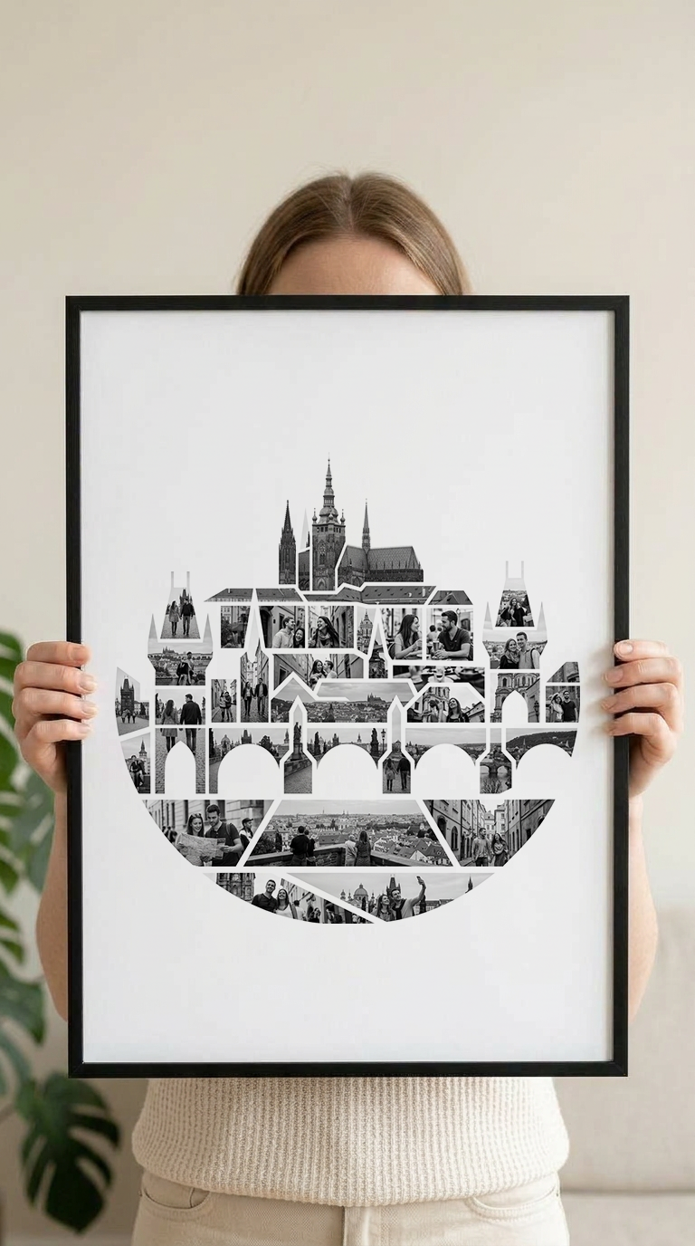 Prague Skyline Portrait