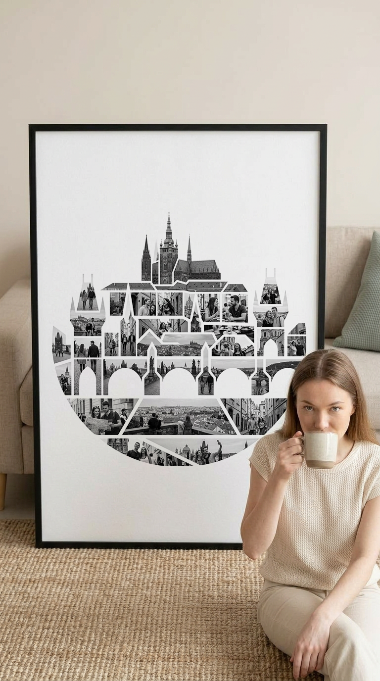 Prague Skyline Portrait