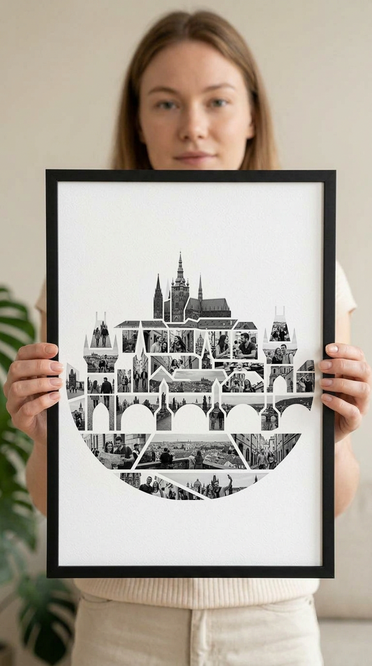 Prague Skyline Portrait