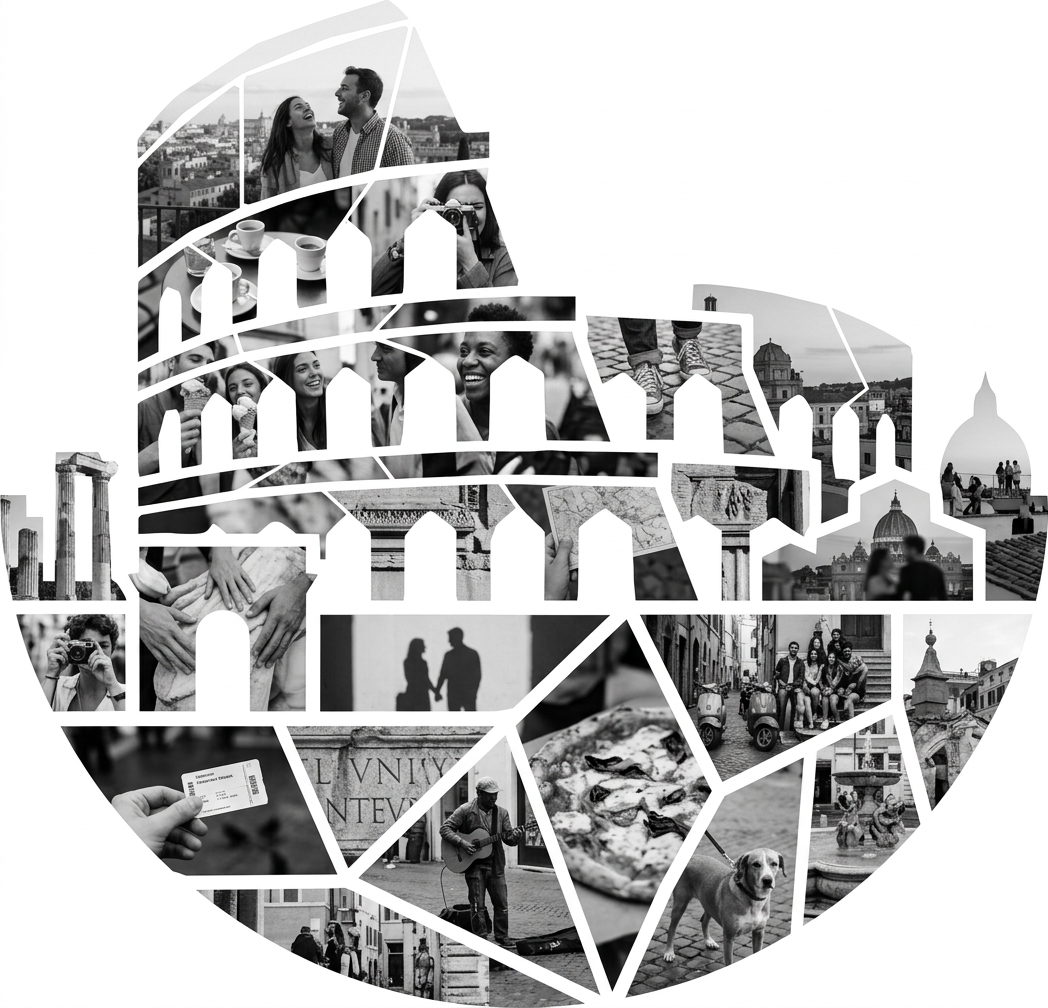 Rome Skyline Portrait