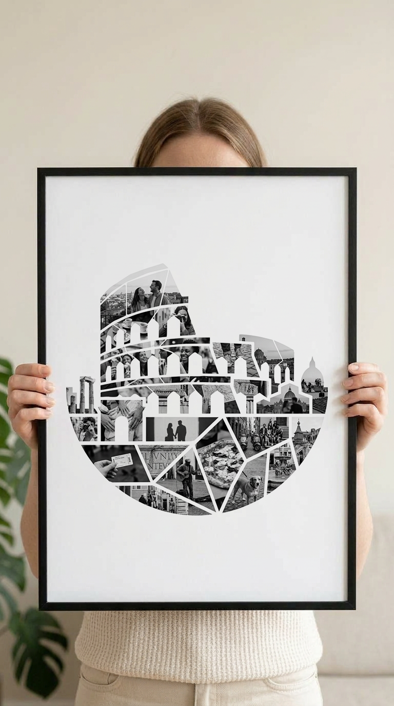 Rome Skyline Portrait