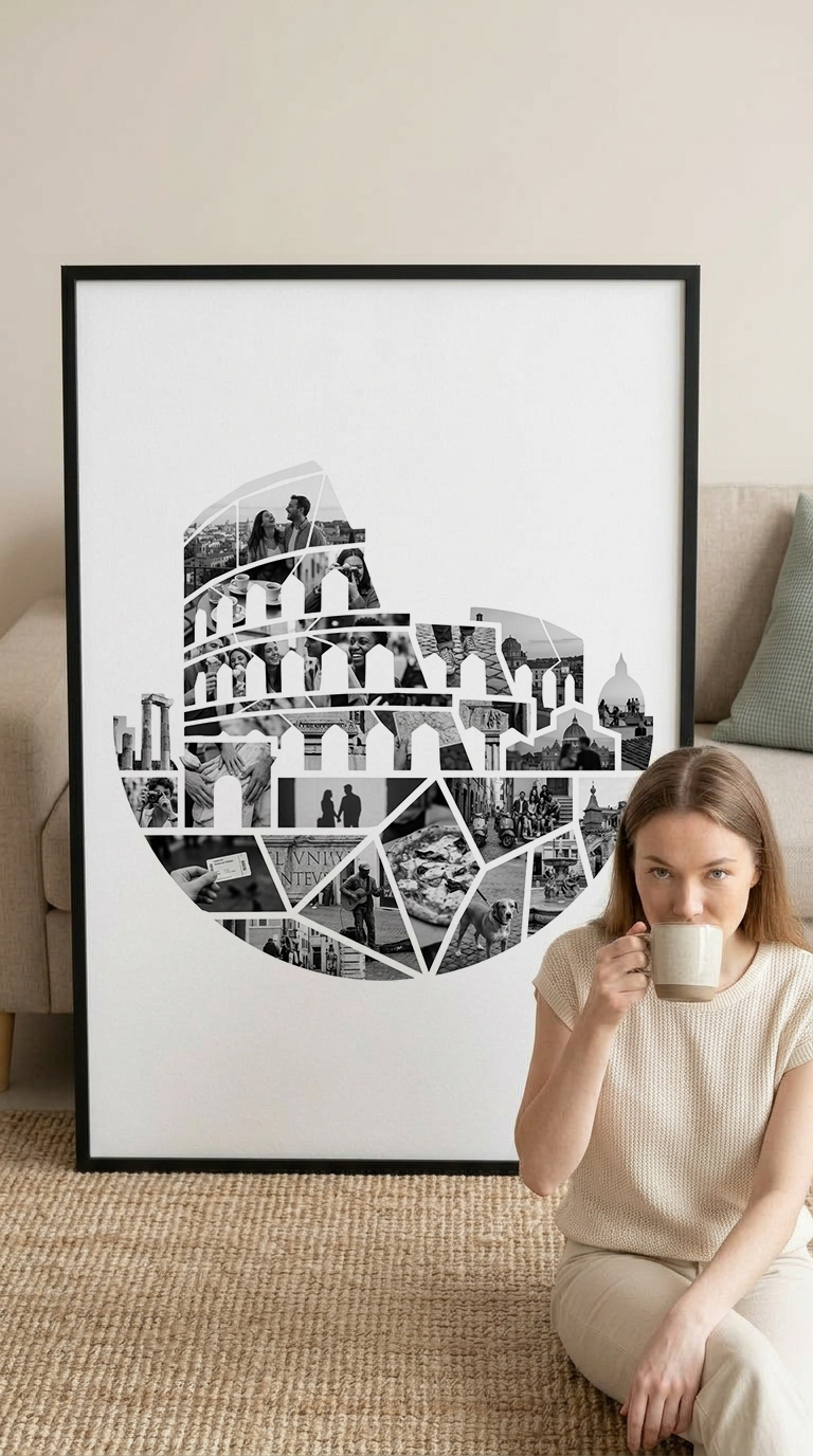 Rome Skyline Portrait