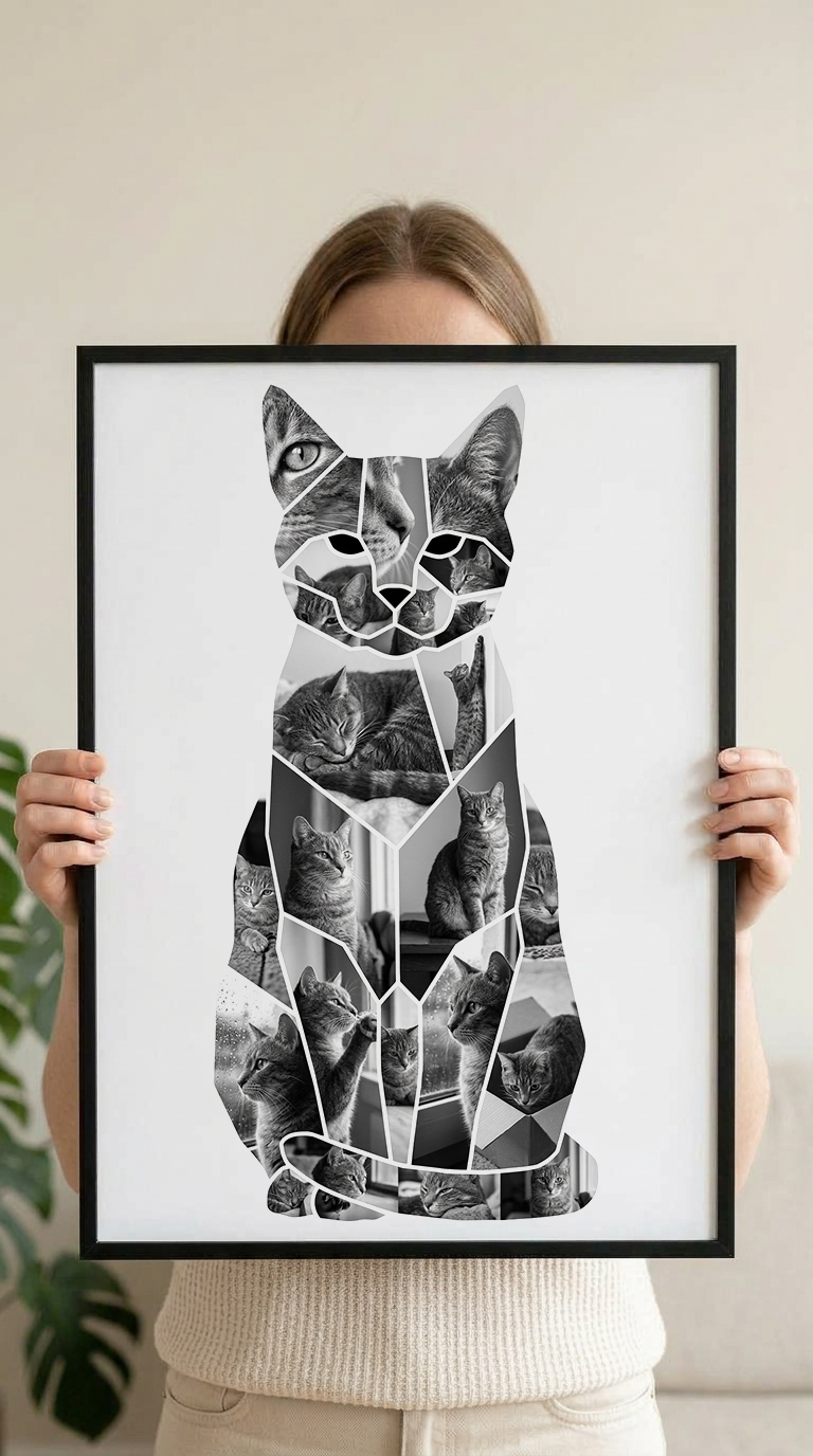 Solo Cat Portrait