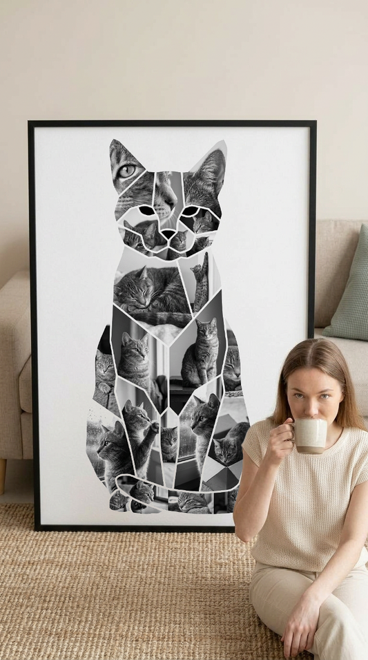 Solo Cat Portrait