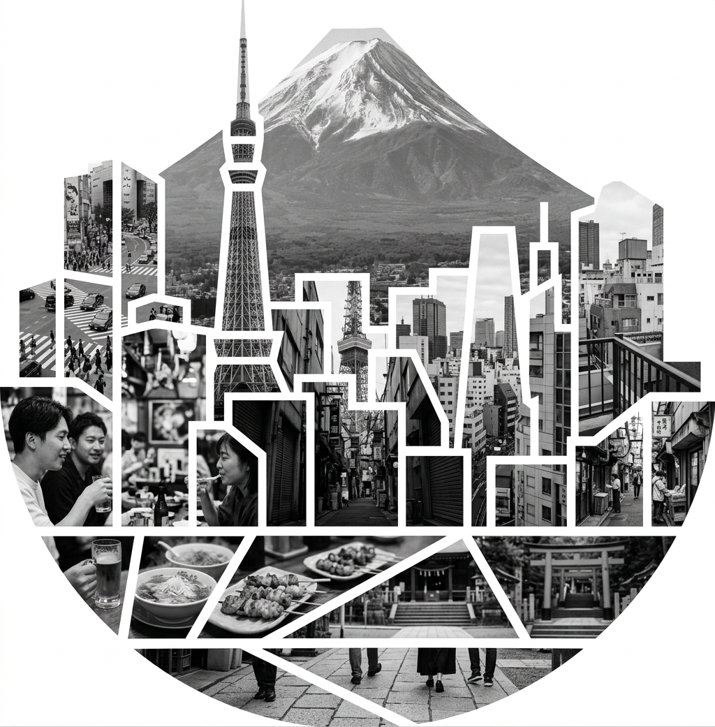 Tokyo Skyline Portrait