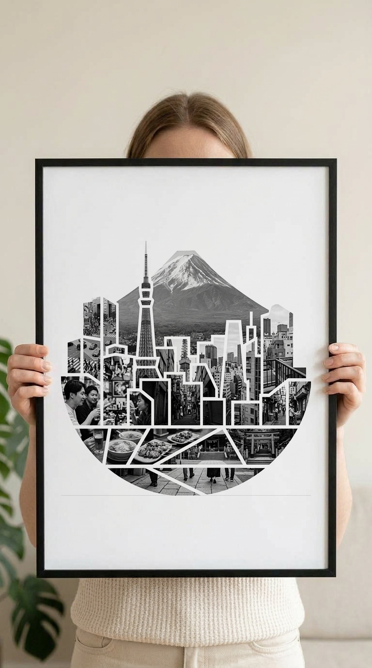 Tokyo Skyline Portrait