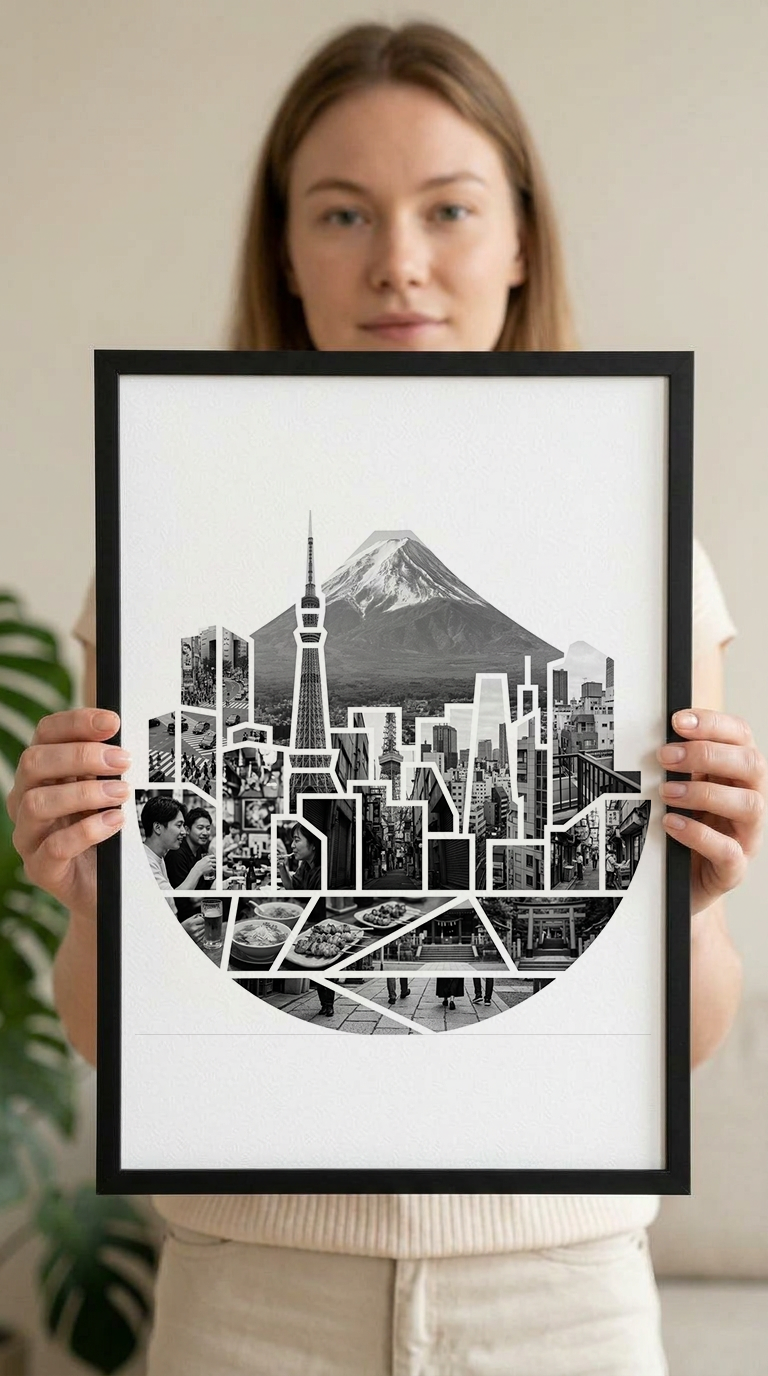 Tokyo Skyline Portrait