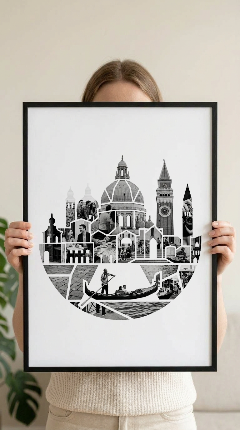 Venice Skyline Portrait