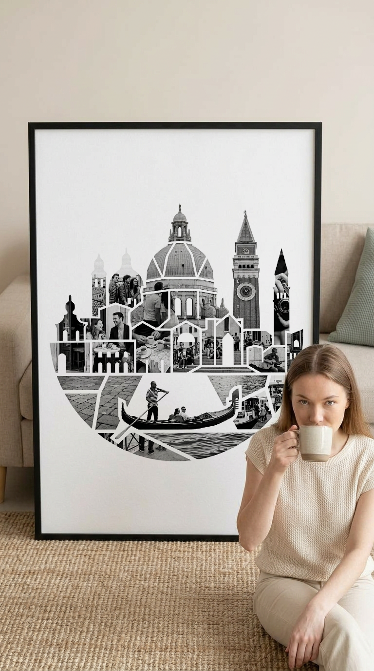 Venice Skyline Portrait