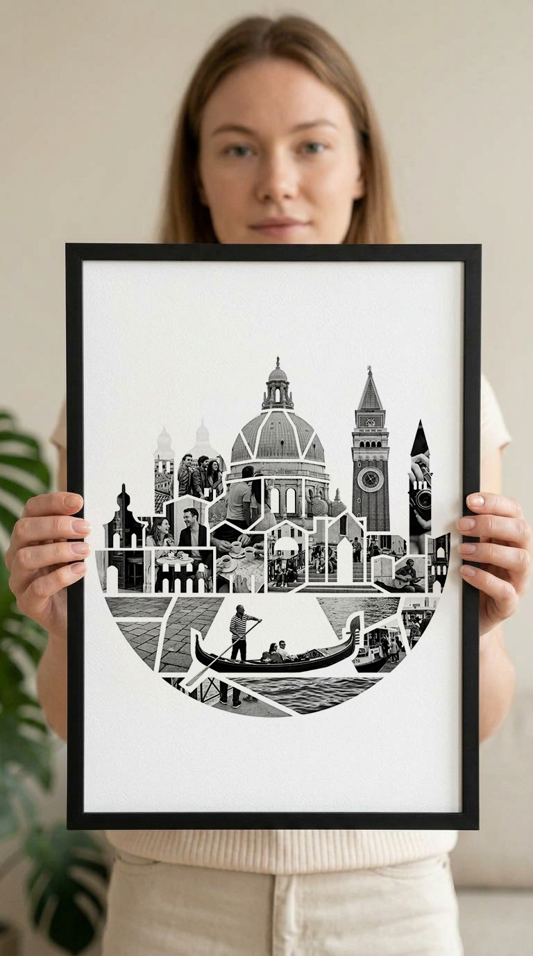 Venice Skyline Portrait