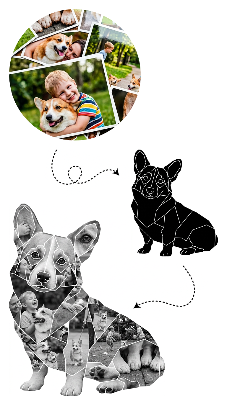100% Custom Collage Design